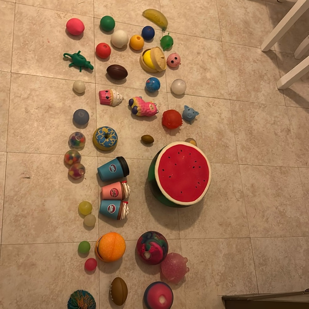 Squishy, fidget toys